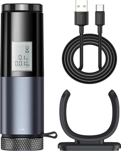 Alkoolmetër Baseus automatik, me ekran LED, ngjyrë e zezë