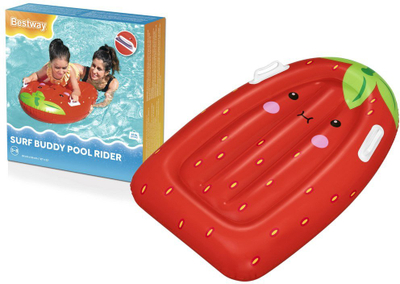 Dyshek pishine Bestway Surf Buddy 42049, 84 x 56 cm, për fëmijë, i kuq