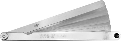 Matës ndarës YATO YT-7223, 14 fletë, 0.05–0.5mm, 200mm
