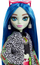 Kukull Monster High Ghoulia Yelps, me gjona, flokë blu