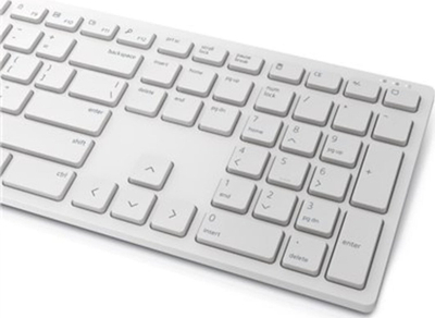 Set tastierë dhe maus Dell KM5221W Pro 580-AKFB, të bardhë