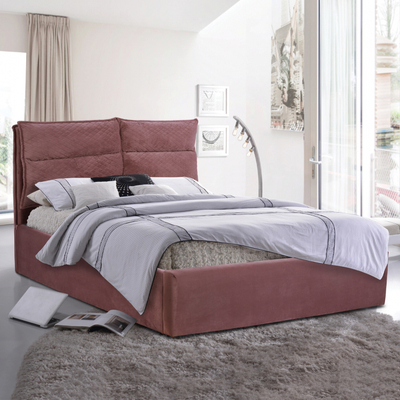 Shtrat velvet 160×200 cm (HM563.02), rozë