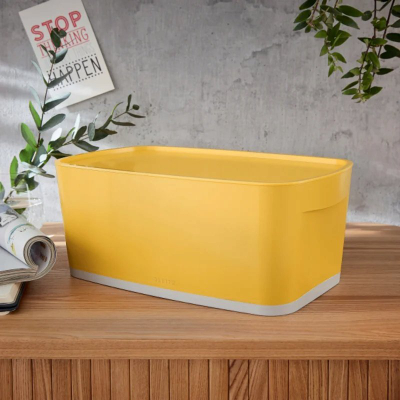 Kuti ruajtëse Leitz MyBox Cosy Small, 5L, me kapak, dyngjyrëshe