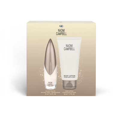 Set Eau De Toilette Naomi Campbell 15 ml + losion trupi 50 ml