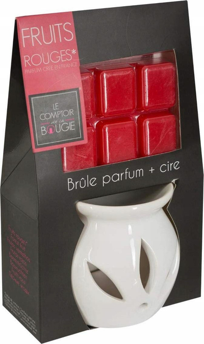 Djegës aromash Atmosphera për brenda në shpi, me dyll Red Fruits 30g, i kuq