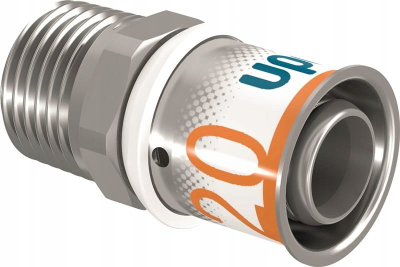 Lidhëse Uponor S-Press PLUS, filetë e jashtme 20-R1/2", PPSU