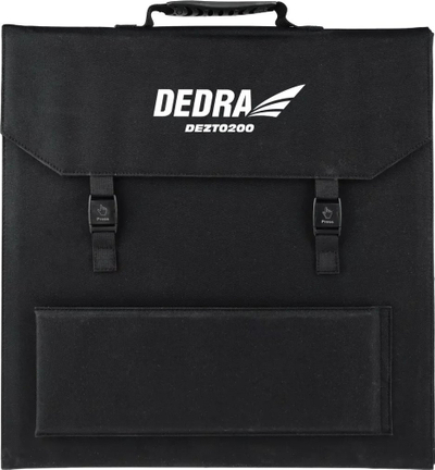 Panel diellor monokristal DEDRA DEZT0200, 200W, palosës, i zi