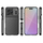 Këllëf telefoni Hurtel Thunder për iPhone 17 Pro, TPU, me teksturë 3D, i zi