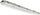 Armatyrë LED Loyal Lighting IP65, për 2 tuba LED 120cm, AC 230V, transparente