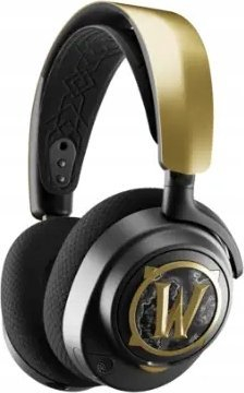 Gејминг слушалки SteelSeries Arctis Nova 7 World of Warcraft Edition, безжични, 2.4GHz и Bluetooth, црни