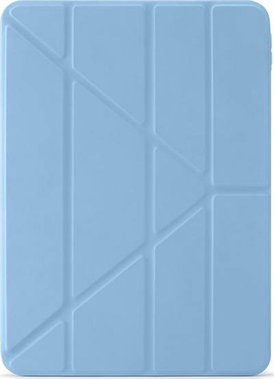 Futrollë tableti Pipetto Origami No1, për iPad Air 11" 2024 dhe 10.9" 2022 2020, blu e çelët