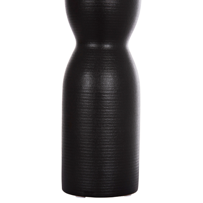 Dekor tavoline qeramike Scepter Φ7,5x31Hcm (HM4615.02), zezë