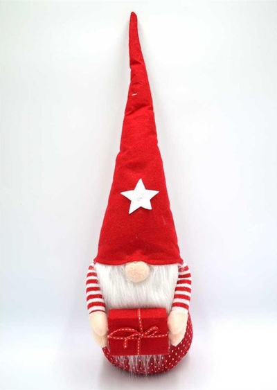 Figurë dekorative Krishtlindjesh Upominkarnia Santa Claus, 50cm, poliestër, shumëngjyrëshe