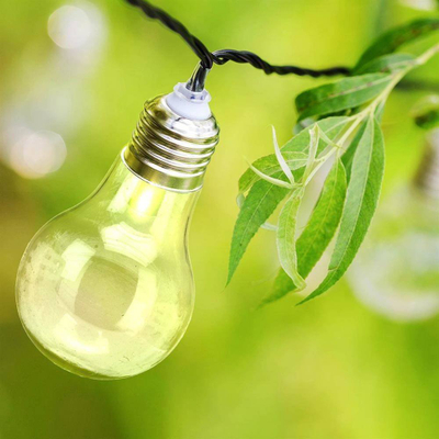 Garlandë dekorative LED Garden Party, 10 llampa, 2m, transparente