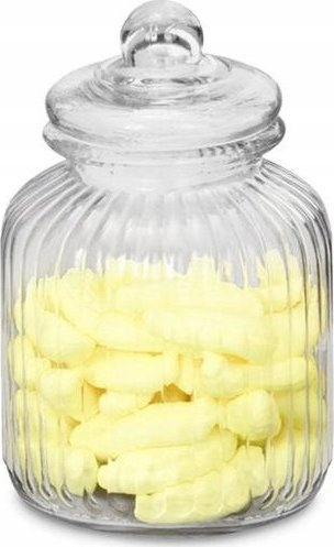 Kavanoz për ruajtje Zeller Nostalgia, 26cm, qelq transparent