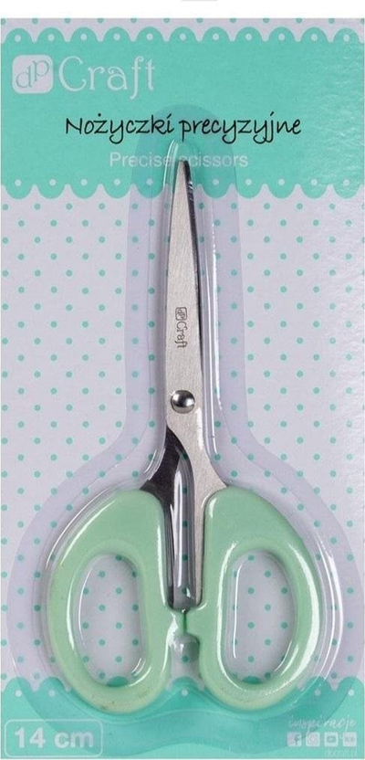 Gërshërë të holla Dalprint Precision, 14 cm, për punime me dorë, shumëngjyrëshe