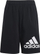 Pantallona të shkurtra Adidas BL Short, për çuna, me bel me llastik, të zeza