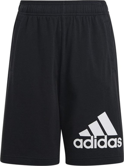 Pantallona të shkurtra Adidas BL Short, për çuna, me bel me llastik, të zeza