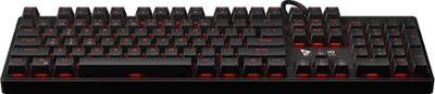 Tastierë Savio Tempest RX FULL, US, e zezë (SAVGK-TEMPEST FULL RED)