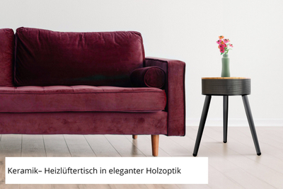 Грејач за маса Unold Henry, керамички, 2 нивоа на греење, имитација дрво