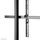 Karrocë televizori Neomounts NS-M3800BLACK, 60"-100", 100kg, e zezë
