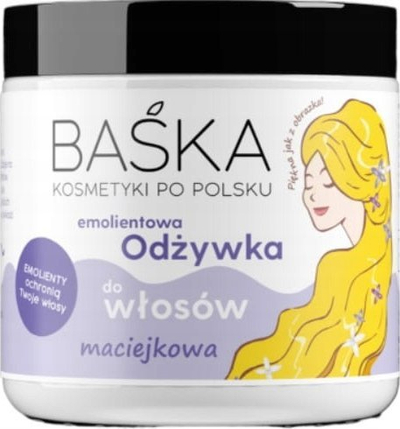 Bалсам за коса Baka Emollient Conditioner, за сува коса, 250ml