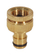 Adapter rubineti EPM, bronz, lidhje femër 1/2" në 3/4"