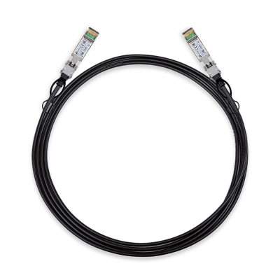 Kabllo TP-Link Omada TL-SM5220-3M, Direct Attach SFP+, 10Gbps, 3m, e zezë