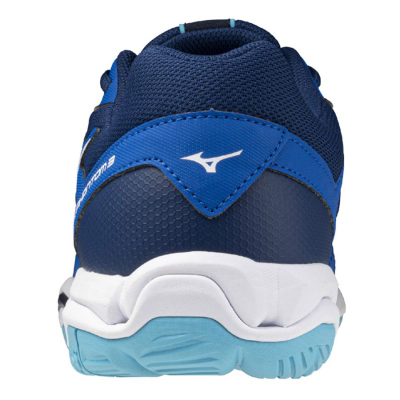 Женски спортски патики Mizuno Wave Phantom 3 за сала, бели виолетови