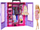 Lodër kukull Barbie Fashionistas Ultimate Closet, set gardërobe me dollap portativ, me rroba dhe aksesorë, shumëngjyrëshe
