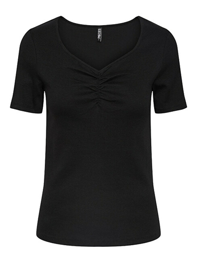 Maicë Pieces Slim Fit PCTANIA, e zezë