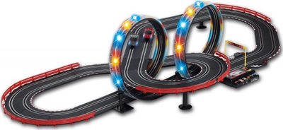 Lojë garash JJ Slot Racing JJ84, pistë 6.22m, shkallë 1:43, shumëngjyrëshe