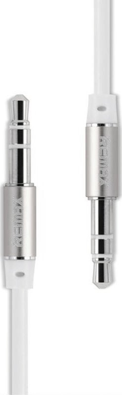 Kabllo audio Remax JACK JACK, 3.5mm, 1m, e bardhë