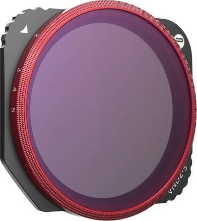 Filtër VND PGYTECH Professional për DJI Mavic 3 Classic, 2-5 stopa, alumin, i kuq