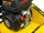 Kompaktor pllake Geko CNP140C, 20 kN, motor 6.5 HP, i verdhë