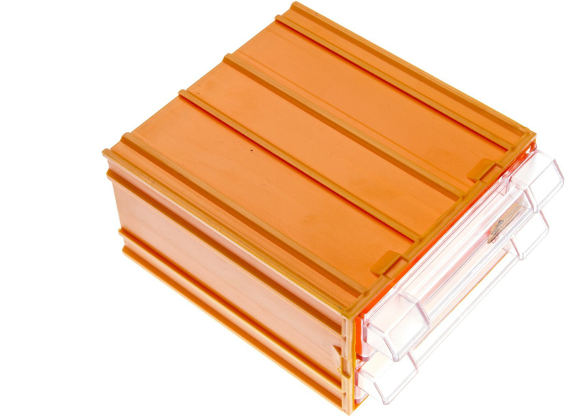 Kuti organizuese Forte Tools K-31, me 2 sirtarë, plastikë, gri