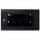 Kabinet muror rrjeti Spacer SPCW-6U-450-BK-02, 19", 6U, i zi