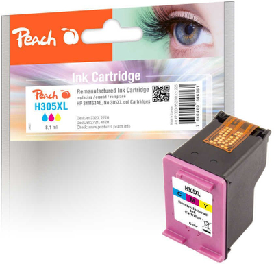 Katridha boje Peach H305XLC, zëvendësim për HP 305XL Ngjyra, XL