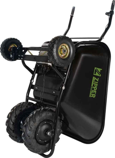 Karrocë elektrike Zipper ZI-EWB300-160L, 160L, 300kg, e zezë