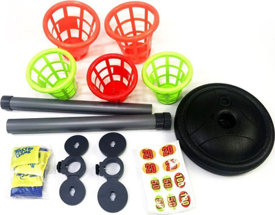 Loja me hedhje qese Jokomisiada Toss Game, plastik, shporta shumëngjyrëshe