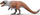 Figurinë dinosauri CollectA Nanuqsaurus, model prehistorik, i lyer me dorë, shumëngjyrëshe