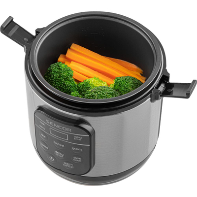[OUTLET] Tenxhere për oriz Sencor SRM 0650SS, 0.6l e hirtë