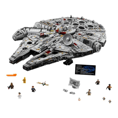 Set lodrash LEGO Star Wars Millennium Falcon 75192, 7541 pjesë, Ultimate Collector Series