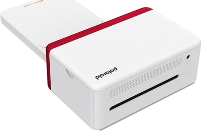 Printer fotografish Polaroid Hi Print 4x6, me Bluetooth, i vogël për me e marrë me vete, i bardhë