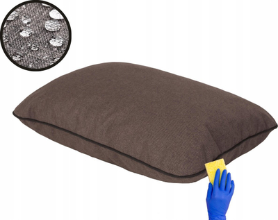 Jastëk kopshti Hobbygarden PILLOW JASIEK, ekolen, 40x40 cm, kafe e errët