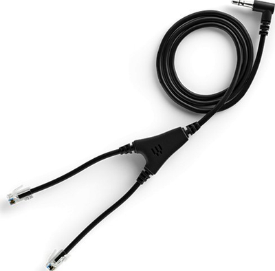 Кабел адаптер Epos CEHS-MB 01, 3.5mm, EHS, црн