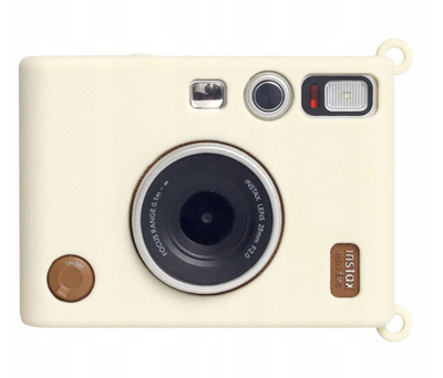 Mbështjellës silikoni LoveInstant për Fujifilm Instax Mini Evo, i bardhë