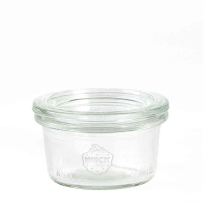 Set kavanozash qelqi Westmark Mini Sturz, 50 ml, 6 copë, transparent