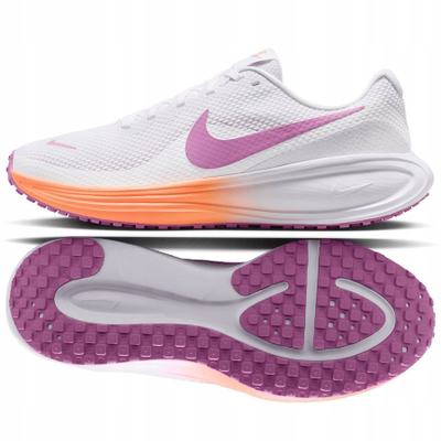Atlete vrapimi Nike Revolution 8, rrugë, femra, të bardha