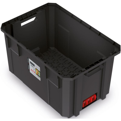 Kuti transporti Kistenberg X Block Pro, 40L, 544 x 362 x 300 mm, e zezë